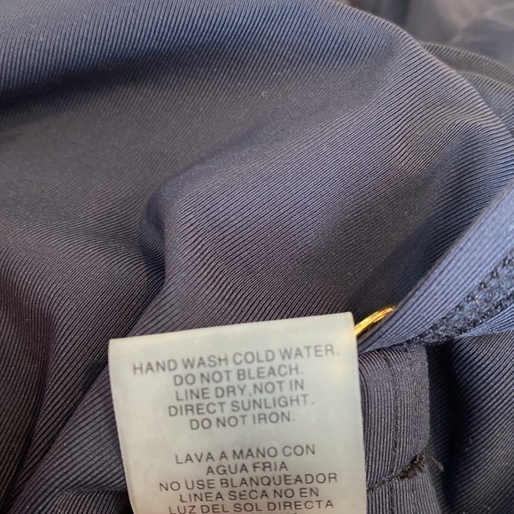 Bleu Rod Beattie black shirred skirt swimsuit 8 - Picture 7 of 7